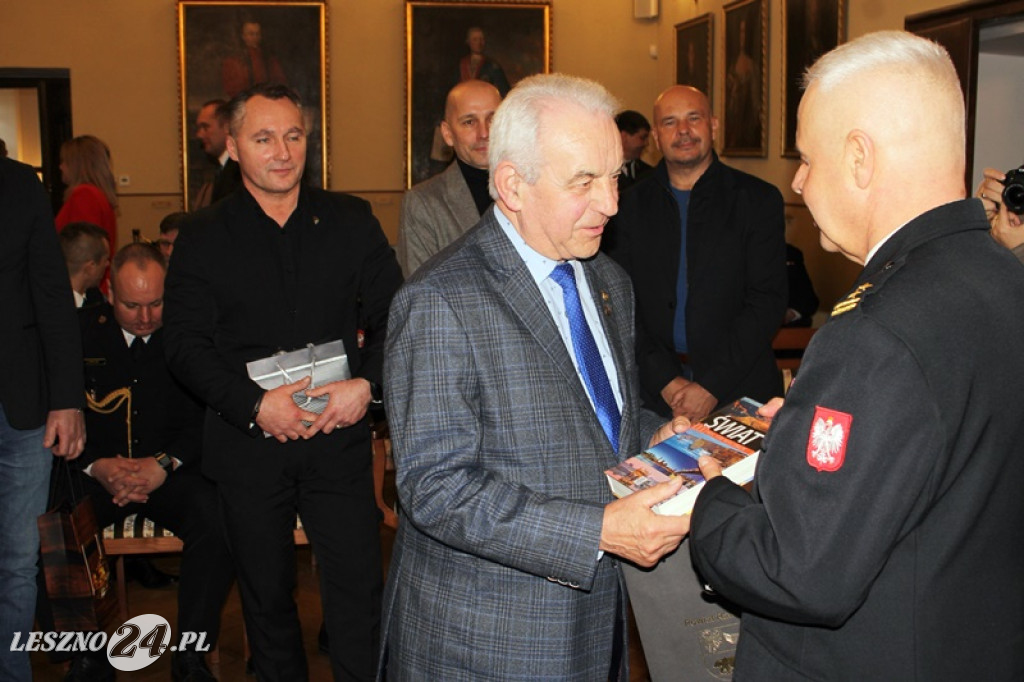 Wicekomendant i rzecznik strażaków przechodzi na emeryturę