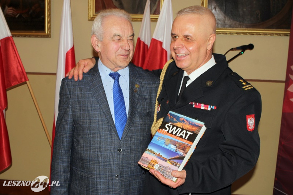 Wicekomendant i rzecznik strażaków przechodzi na emeryturę