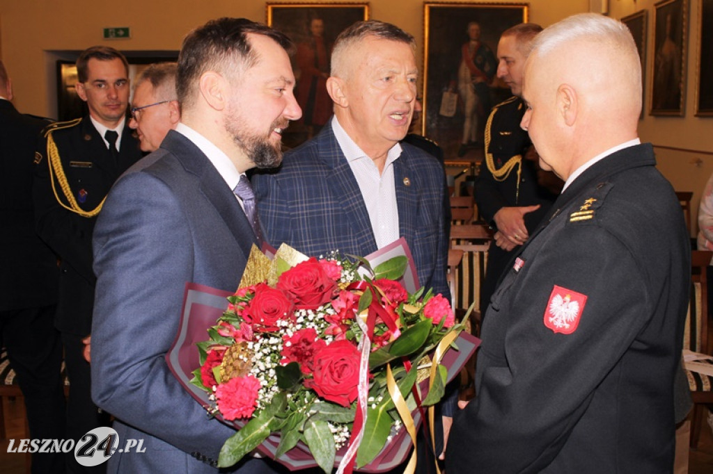 Wicekomendant i rzecznik strażaków przechodzi na emeryturę