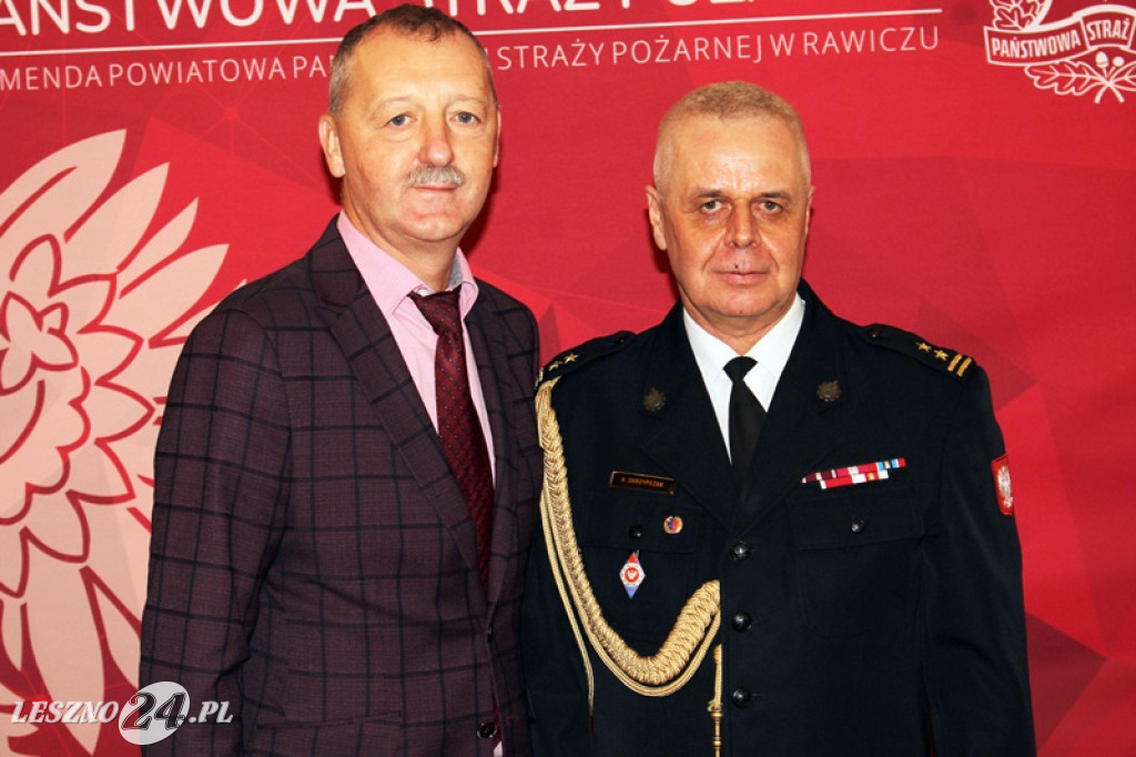 Wicekomendant i rzecznik strażaków przechodzi na emeryturę