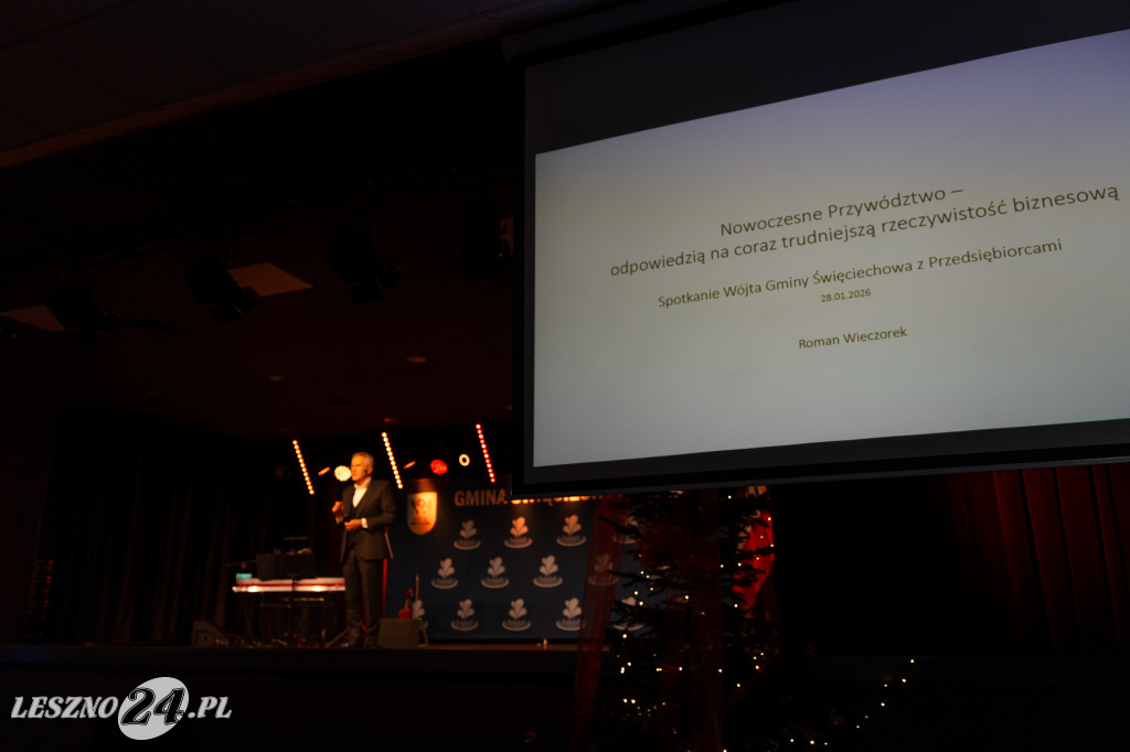 Spotkanie z przedsiębiorcami w gm. Święciechowa