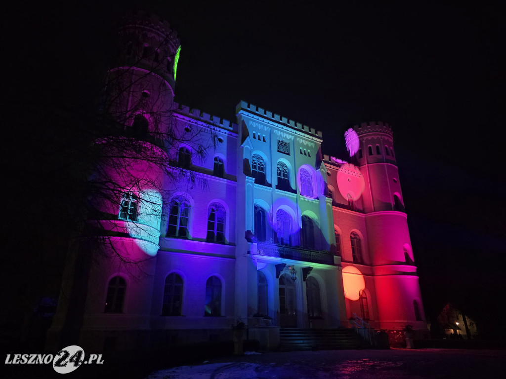 Festiwal Światła KALEJDOSKOP w Zamku w Rokosowie