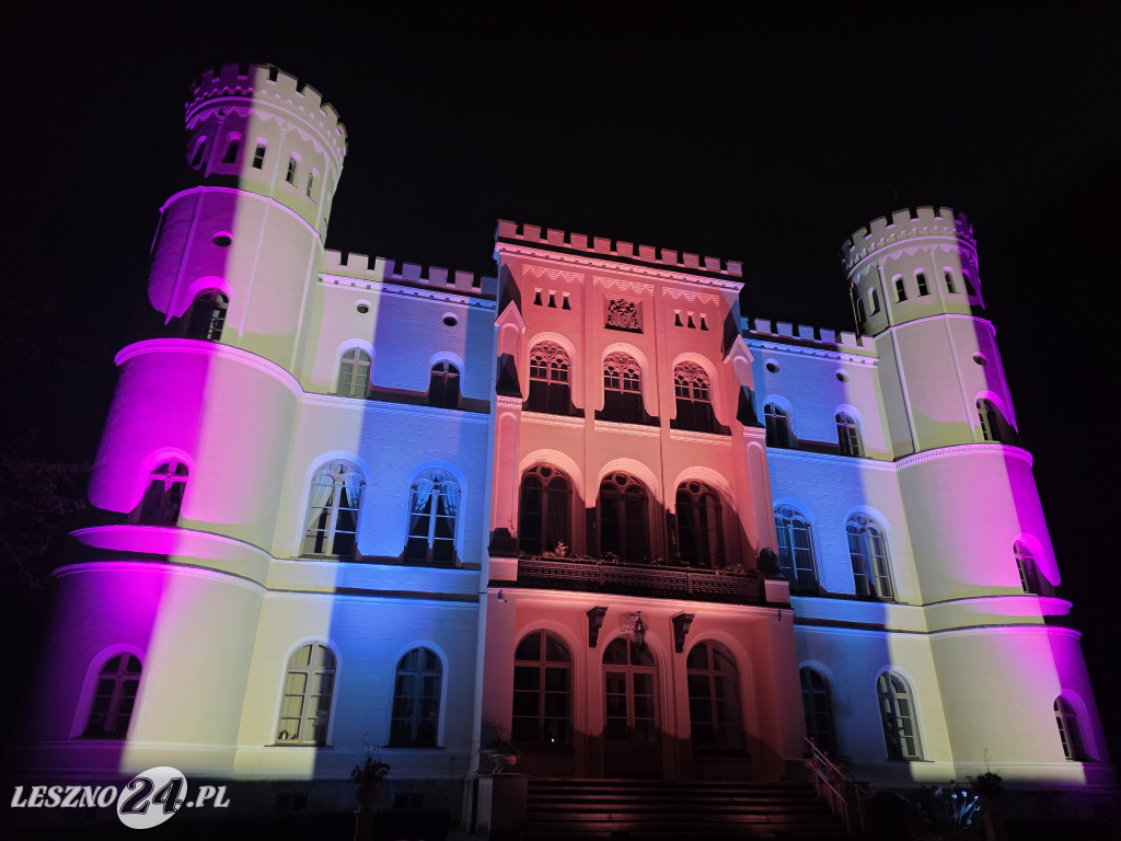 Festiwal Światła KALEJDOSKOP w Zamku w Rokosowie
