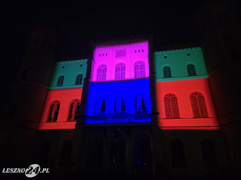 Festiwal Światła KALEJDOSKOP w Zamku w Rokosowie
