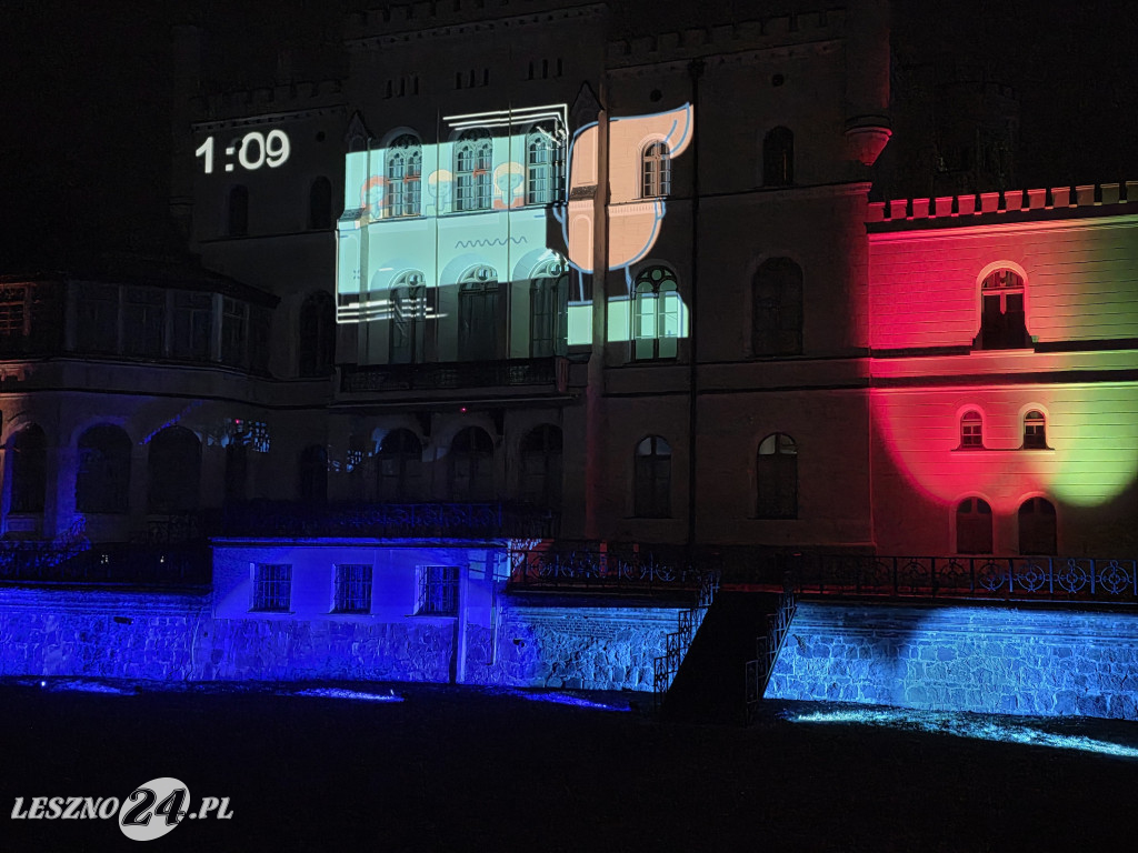 Festiwal Światła KALEJDOSKOP w Zamku w Rokosowie