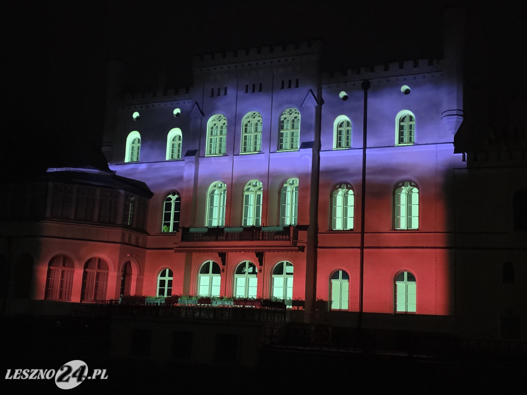 Festiwal Światła KALEJDOSKOP w Zamku w Rokosowie