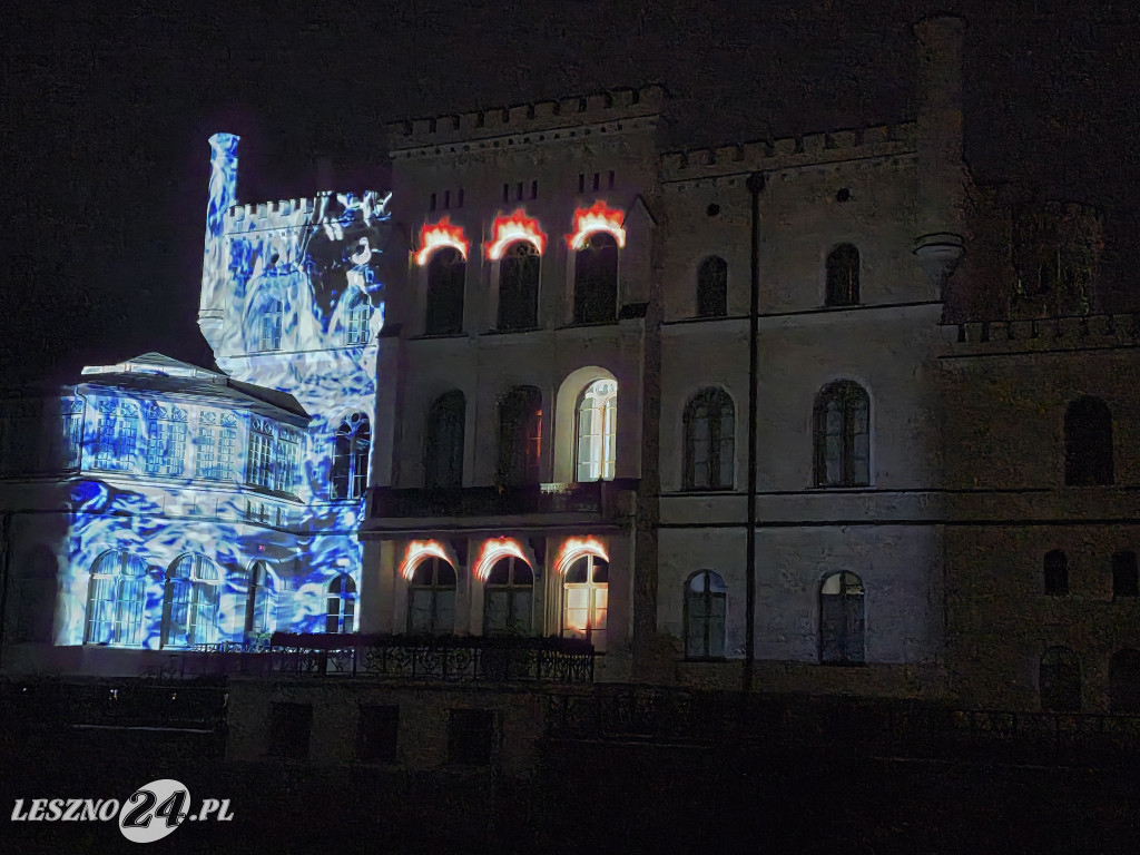 Festiwal Światła KALEJDOSKOP w Zamku w Rokosowie