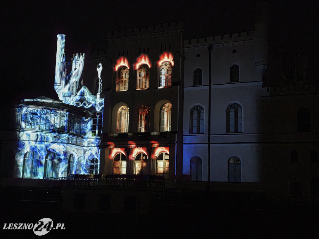 Festiwal Światła KALEJDOSKOP w Zamku w Rokosowie