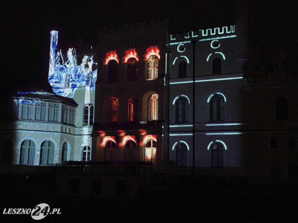 Festiwal Światła KALEJDOSKOP w Zamku w Rokosowie