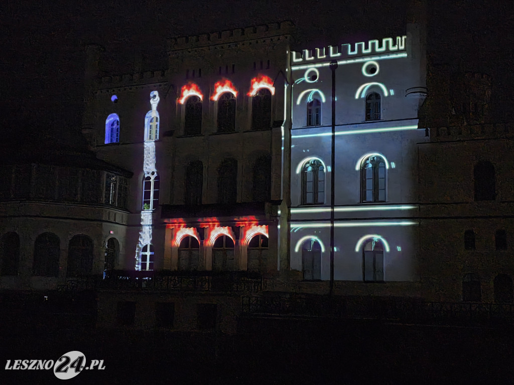 Festiwal Światła KALEJDOSKOP w Zamku w Rokosowie