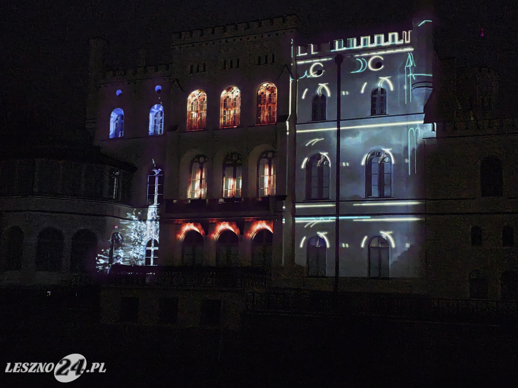 Festiwal Światła KALEJDOSKOP w Zamku w Rokosowie