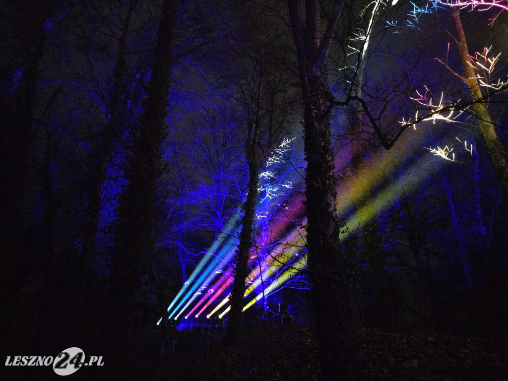 Festiwal Światła KALEJDOSKOP w Zamku w Rokosowie