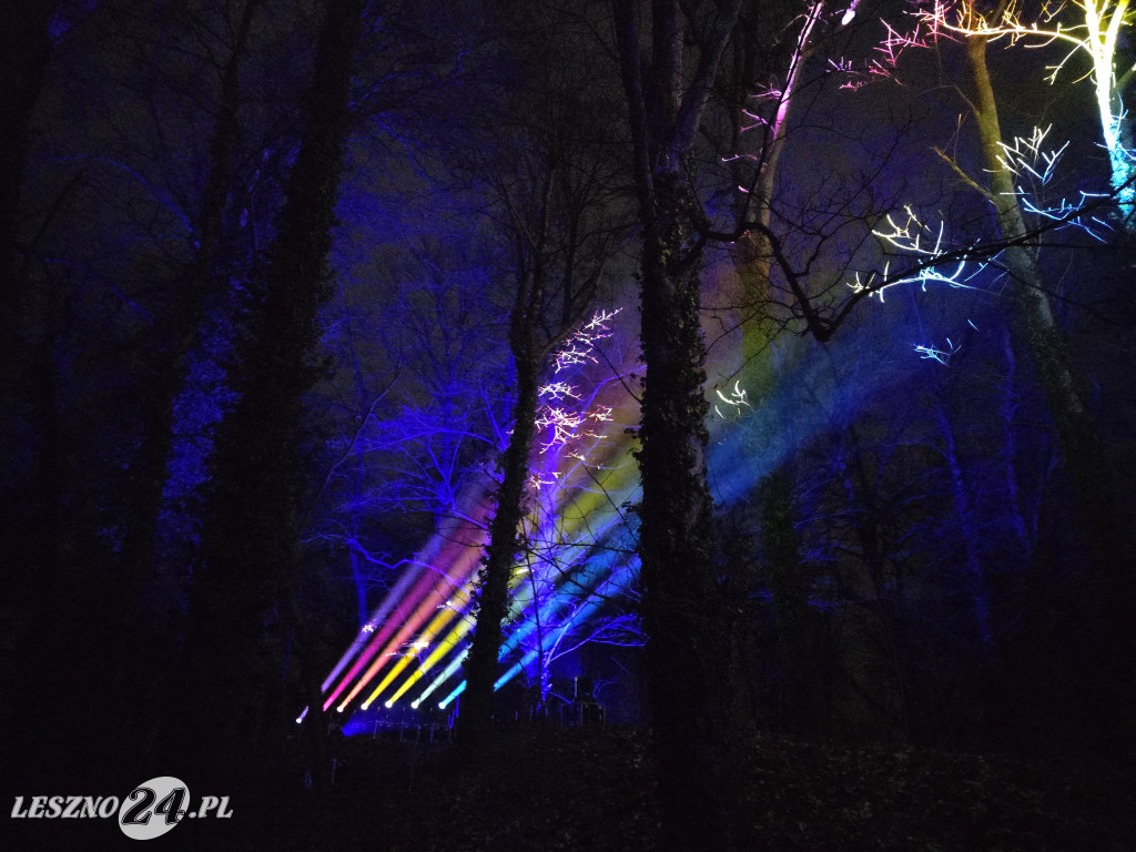 Festiwal Światła KALEJDOSKOP w Zamku w Rokosowie