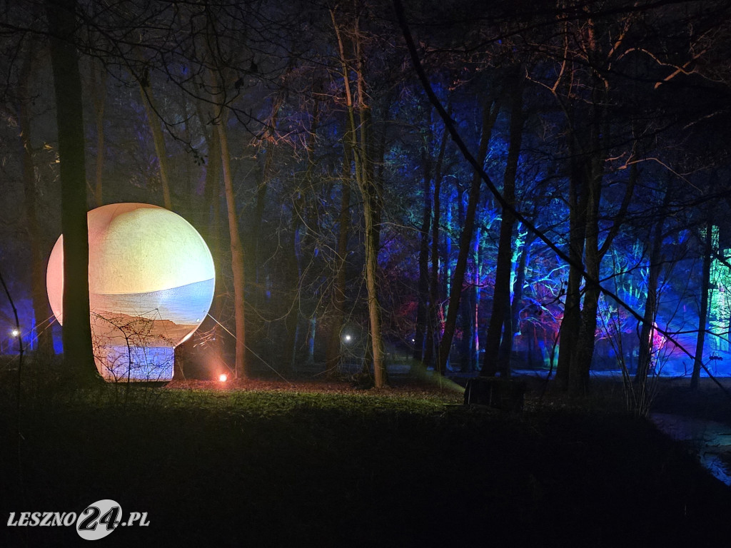 Festiwal Światła KALEJDOSKOP w Zamku w Rokosowie