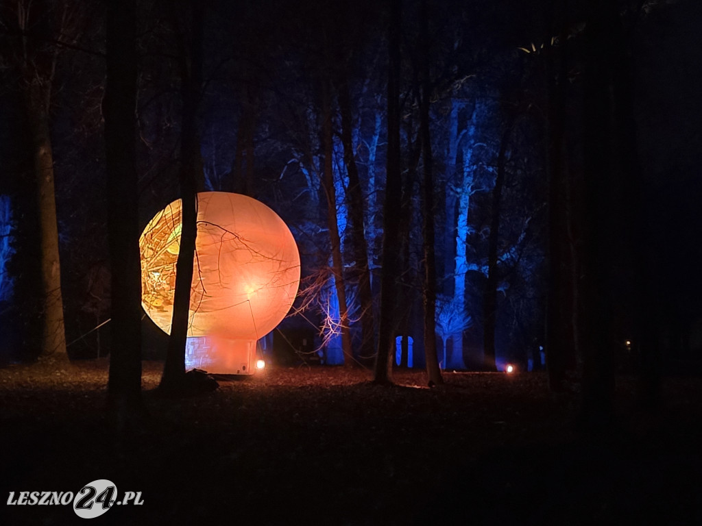 Festiwal Światła KALEJDOSKOP w Zamku w Rokosowie