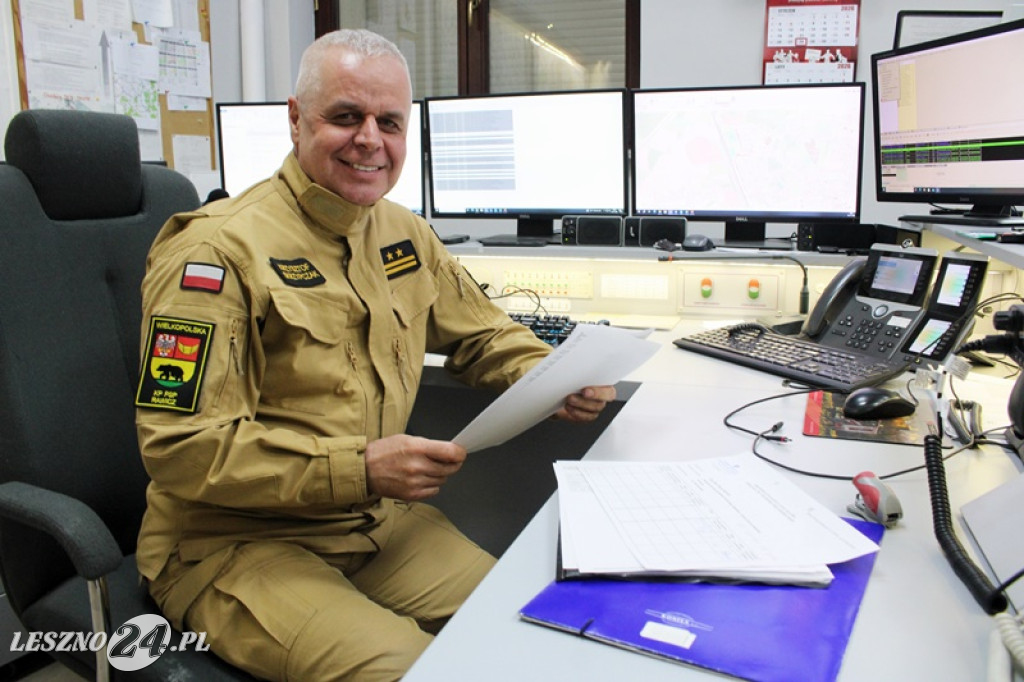 Wicekomendant i rzecznik strażaków przechodzi na emeryturę