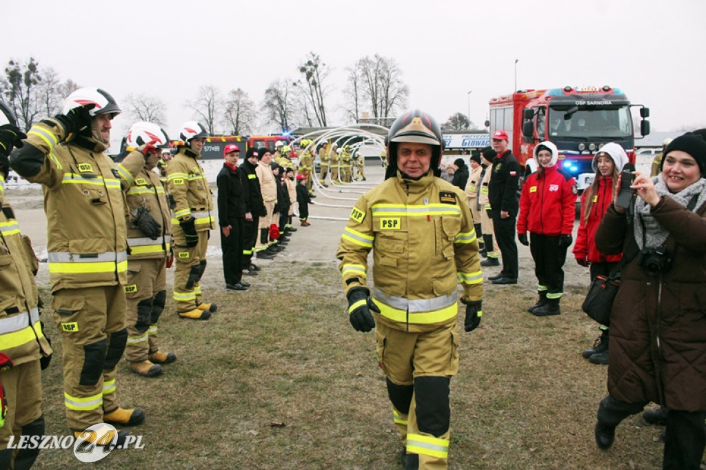 Wicekomendant i rzecznik strażaków przechodzi na emeryturę