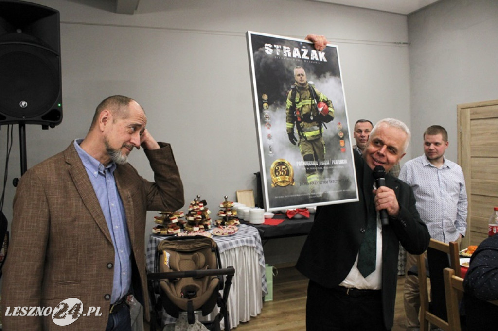 Wicekomendant i rzecznik strażaków przechodzi na emeryturę