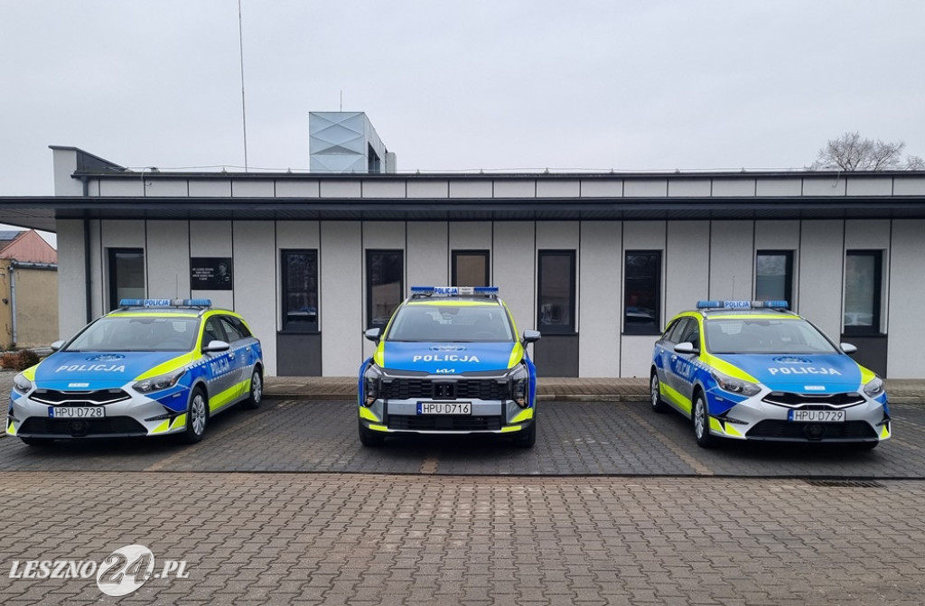Nowe radiowozy dla KMP w Lesznie