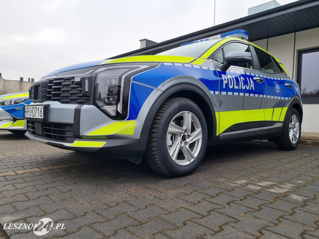 Nowe radiowozy dla KMP w Lesznie