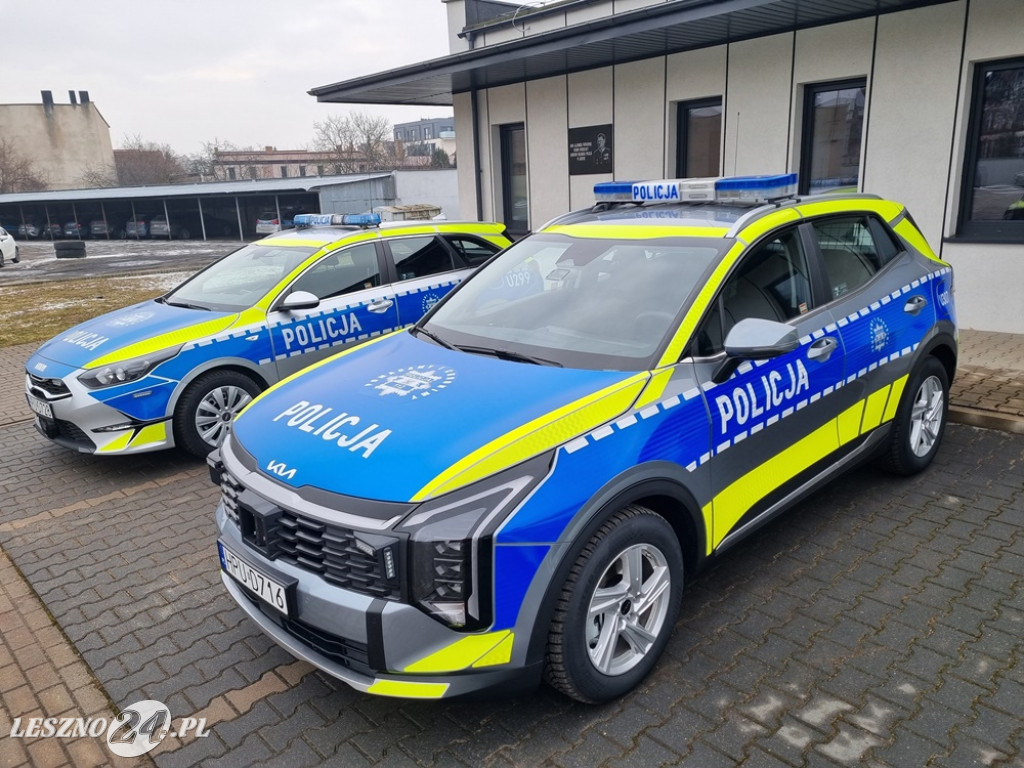 Nowe radiowozy dla KMP w Lesznie