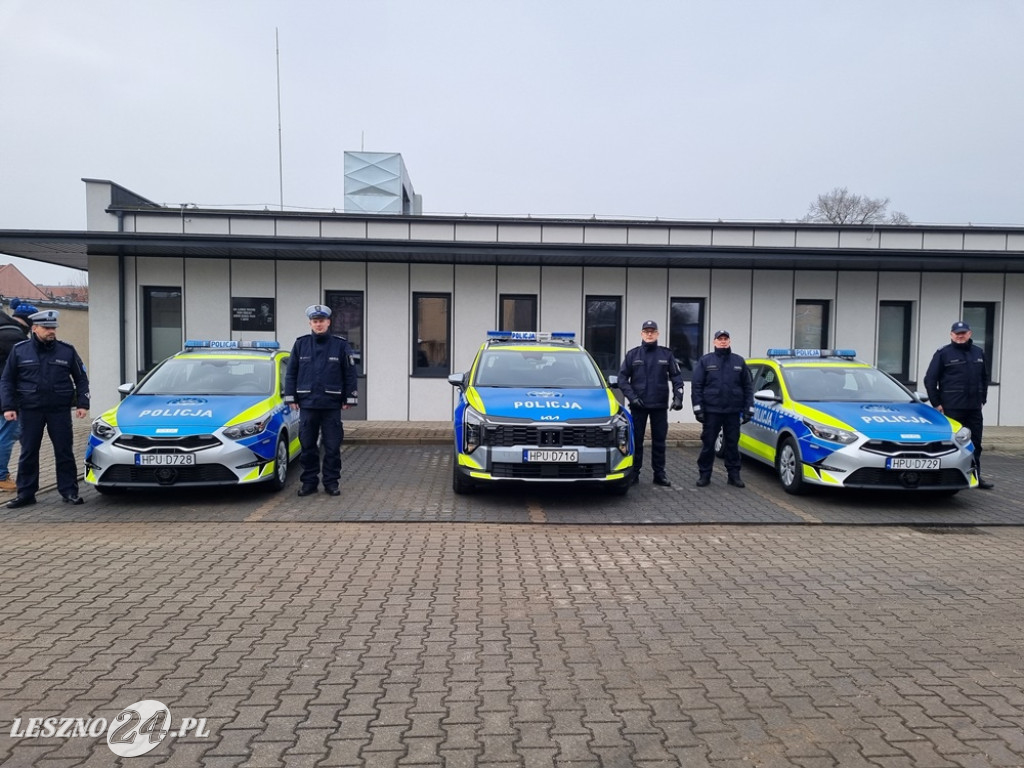 Nowe radiowozy dla KMP w Lesznie