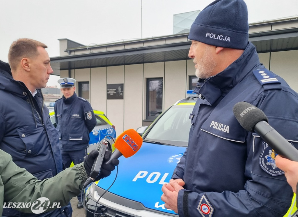 Nowe radiowozy dla KMP w Lesznie
