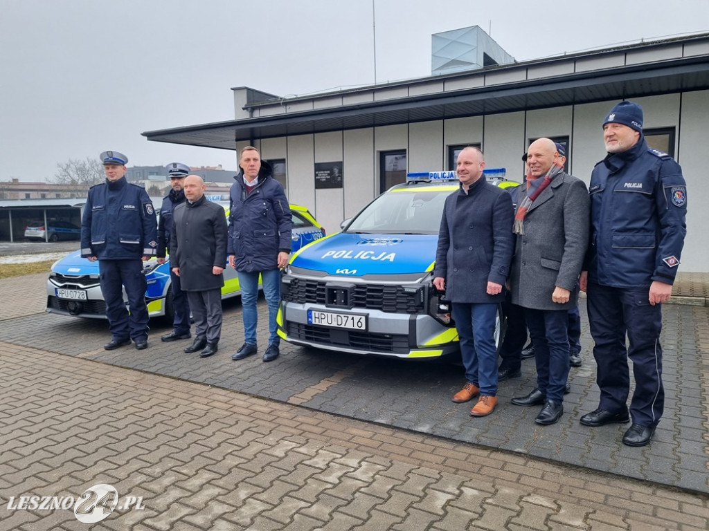 Nowe radiowozy dla KMP w Lesznie