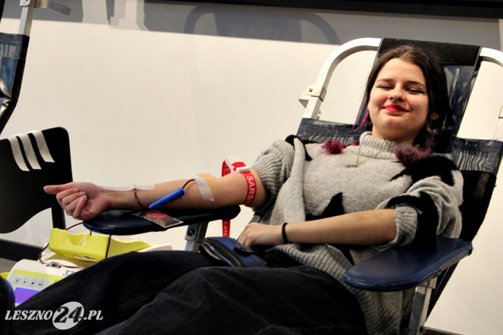 Samorządowa kropla krwi w bibliotece
