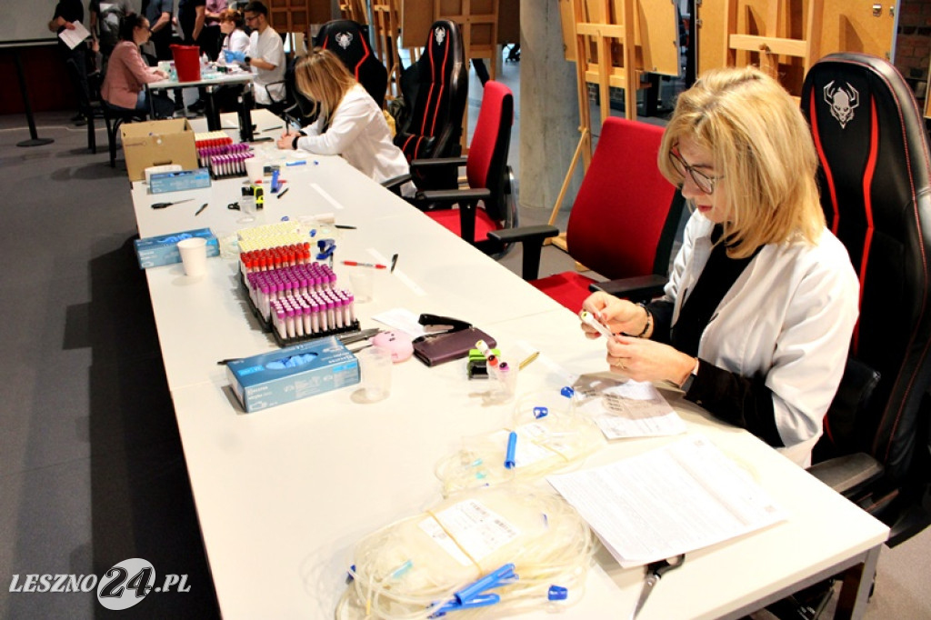 Samorządowa kropla krwi w bibliotece