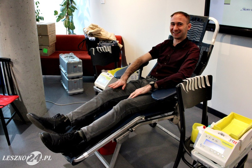 Samorządowa kropla krwi w bibliotece