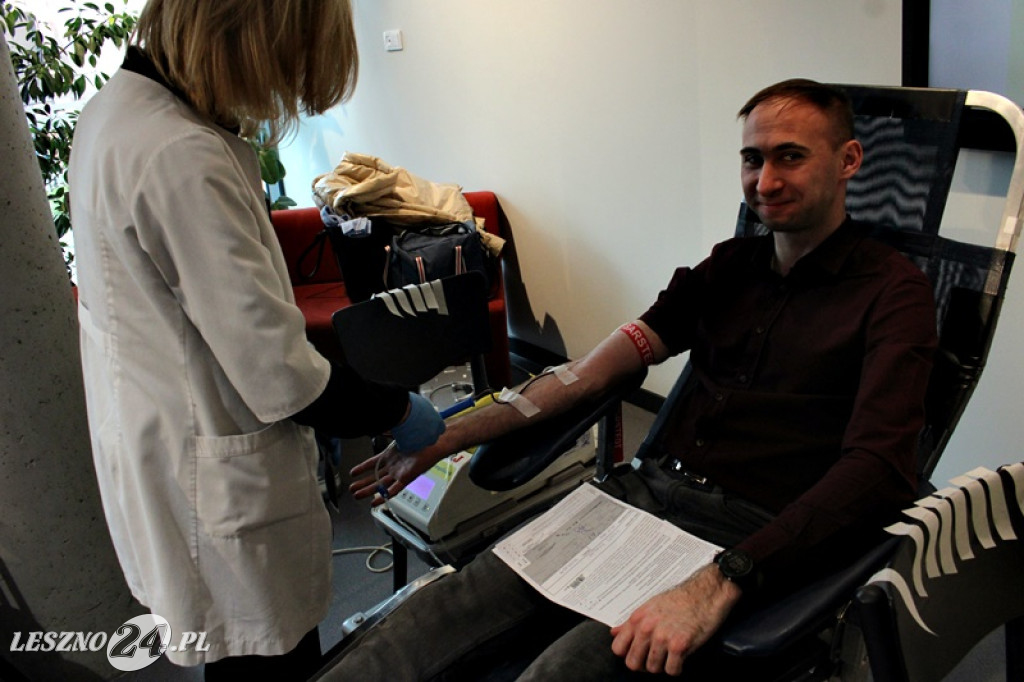 Samorządowa kropla krwi w bibliotece