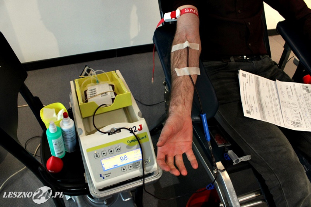 Samorządowa kropla krwi w bibliotece