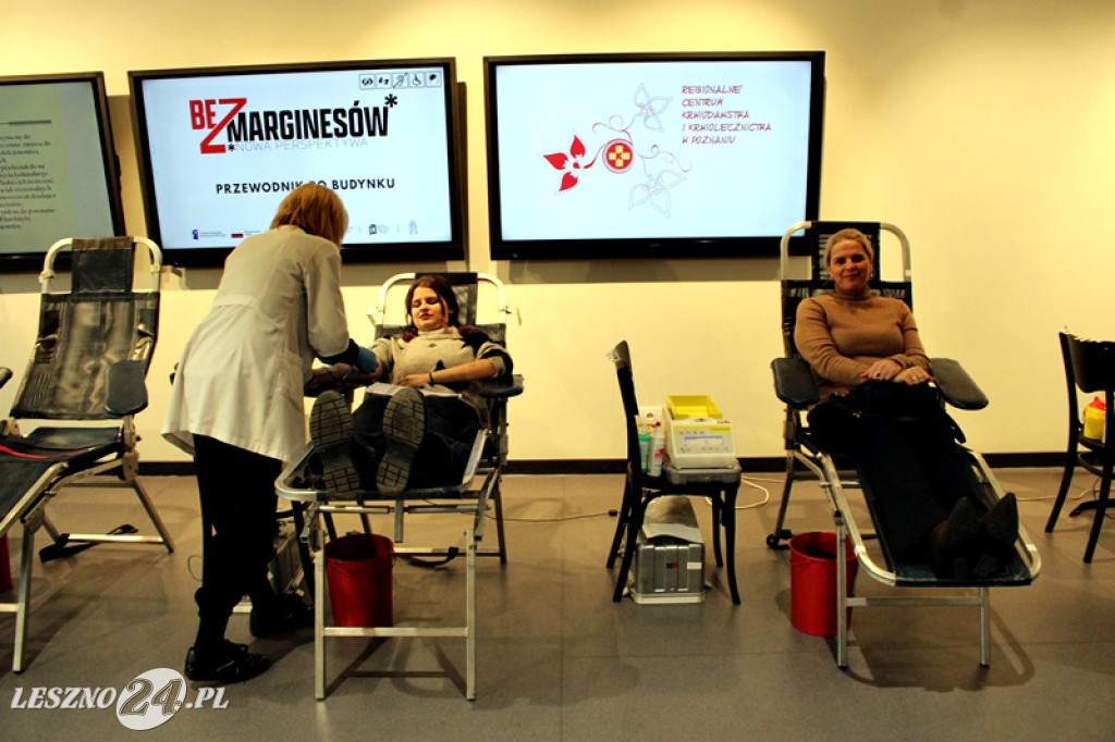 Samorządowa kropla krwi w bibliotece