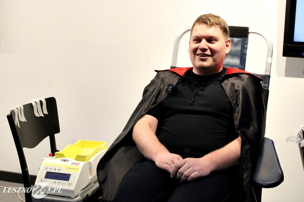 Samorządowa kropla krwi w bibliotece