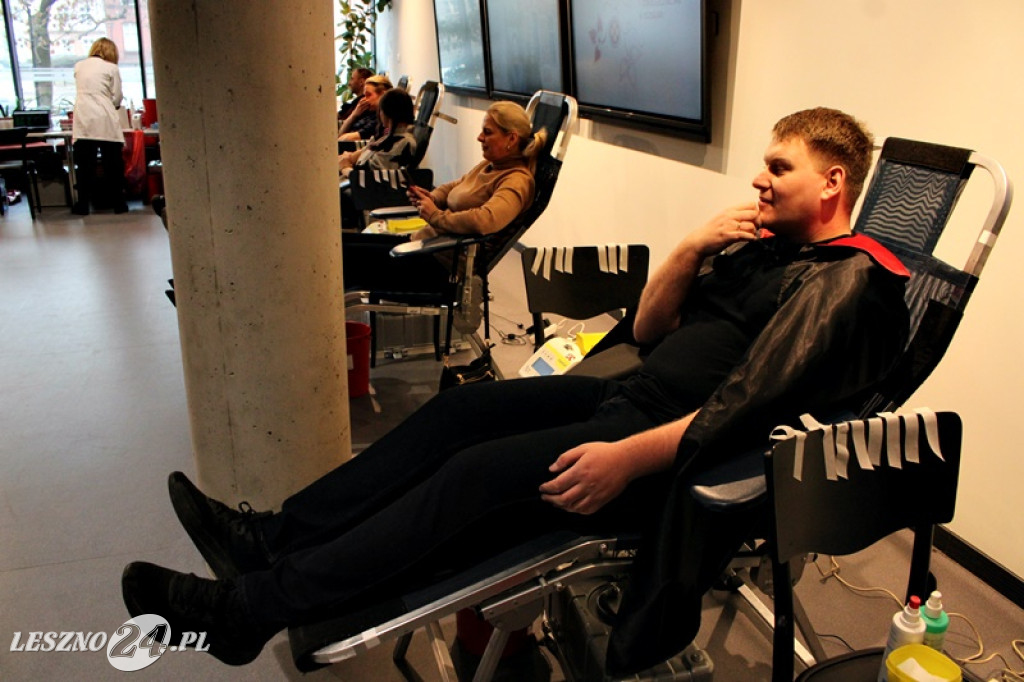 Samorządowa kropla krwi w bibliotece