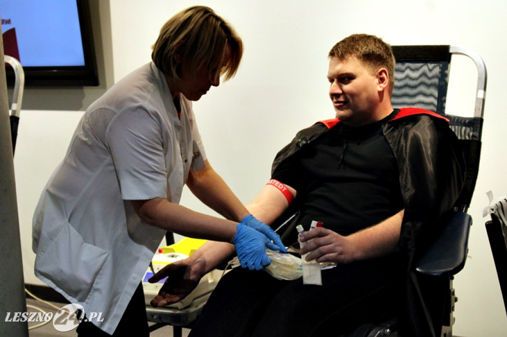 Samorządowa kropla krwi w bibliotece