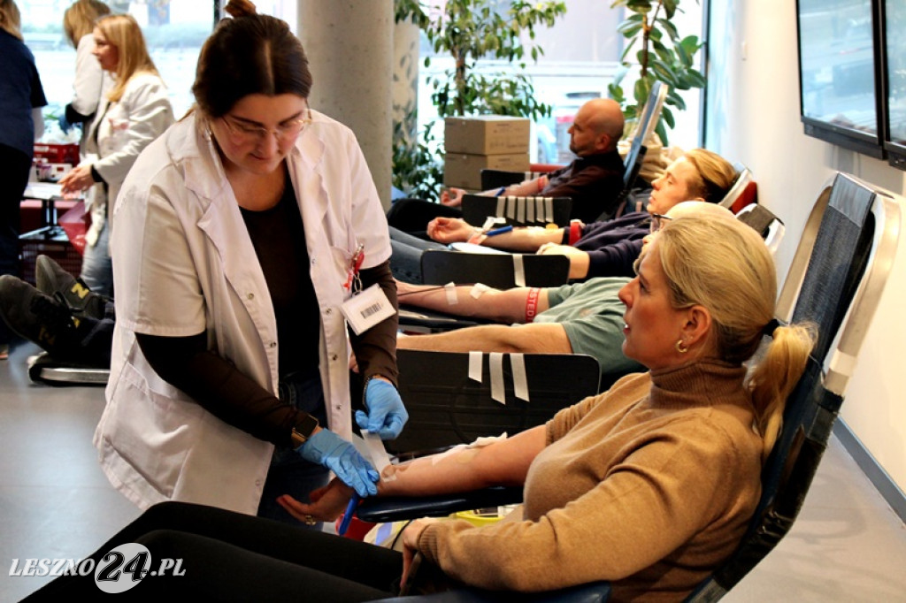 Samorządowa kropla krwi w bibliotece