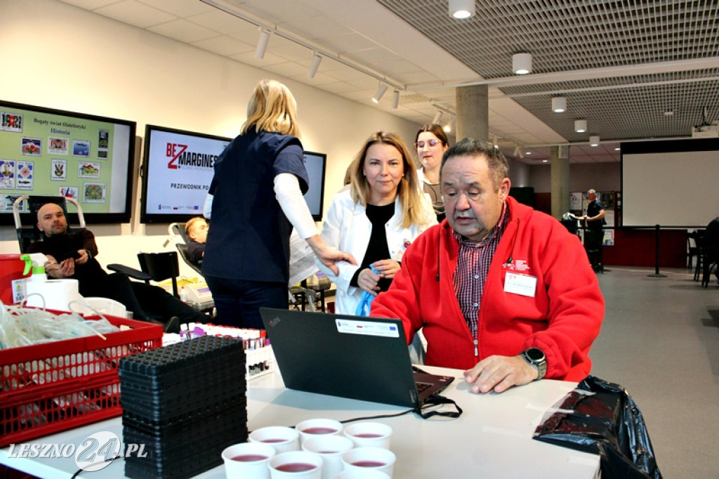 Samorządowa kropla krwi w bibliotece