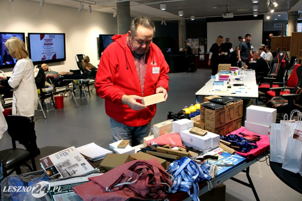 Samorządowa kropla krwi w bibliotece