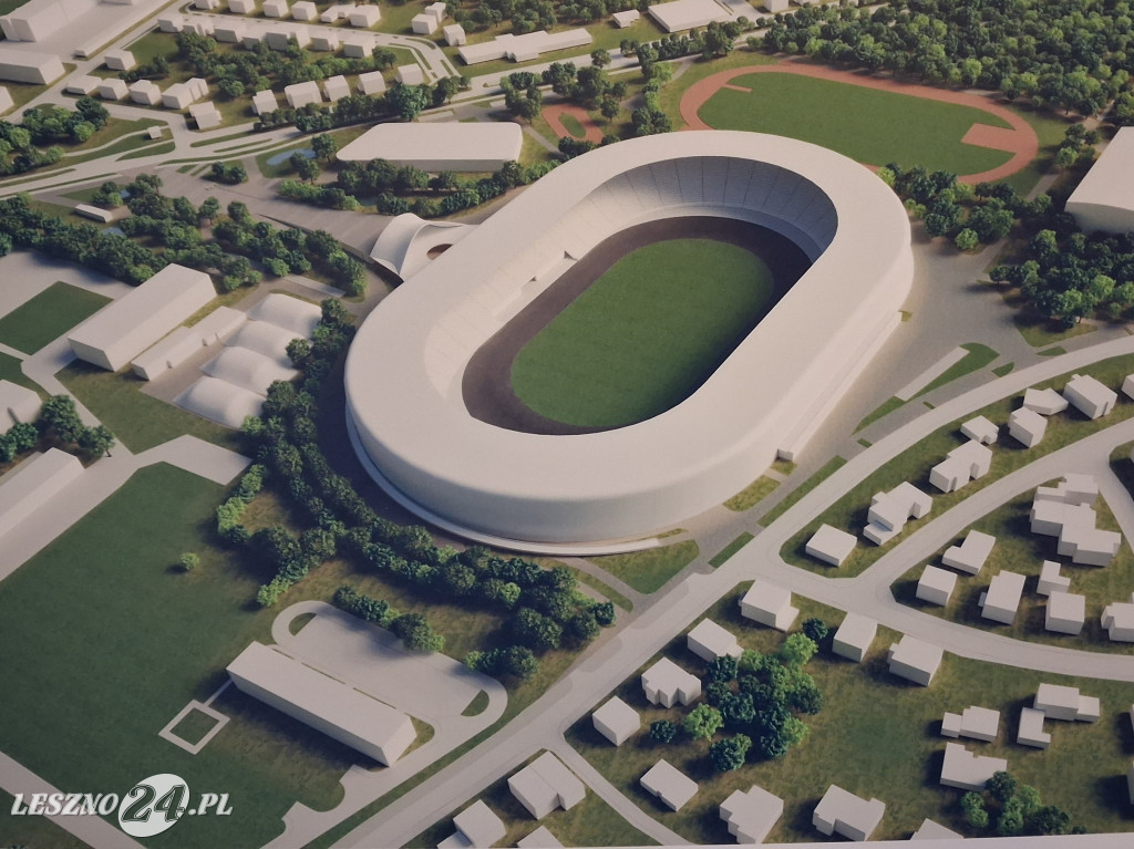 Jak może wyglądać stadion Smoczyka i jego otoczenie