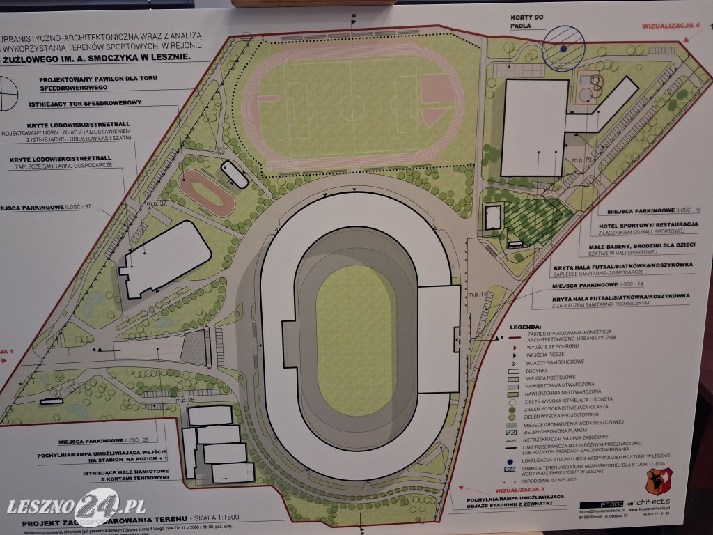 Jak może wyglądać stadion Smoczyka i jego otoczenie