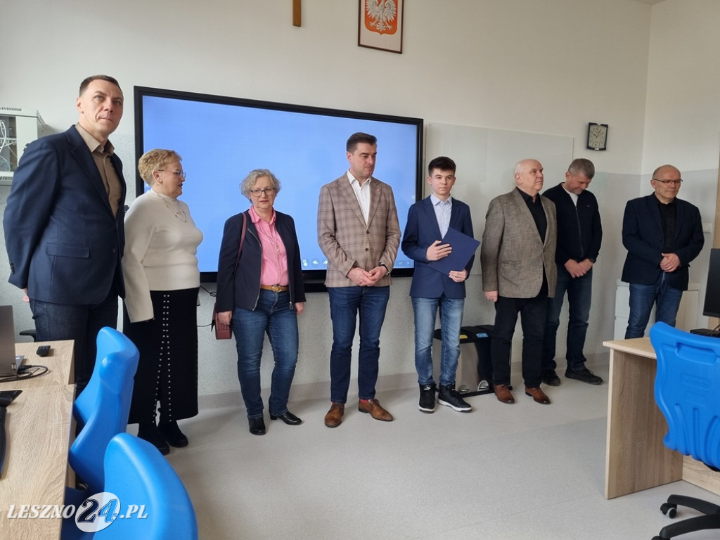 Otwarcie nowej pracowni komputerowej w SP nr 5