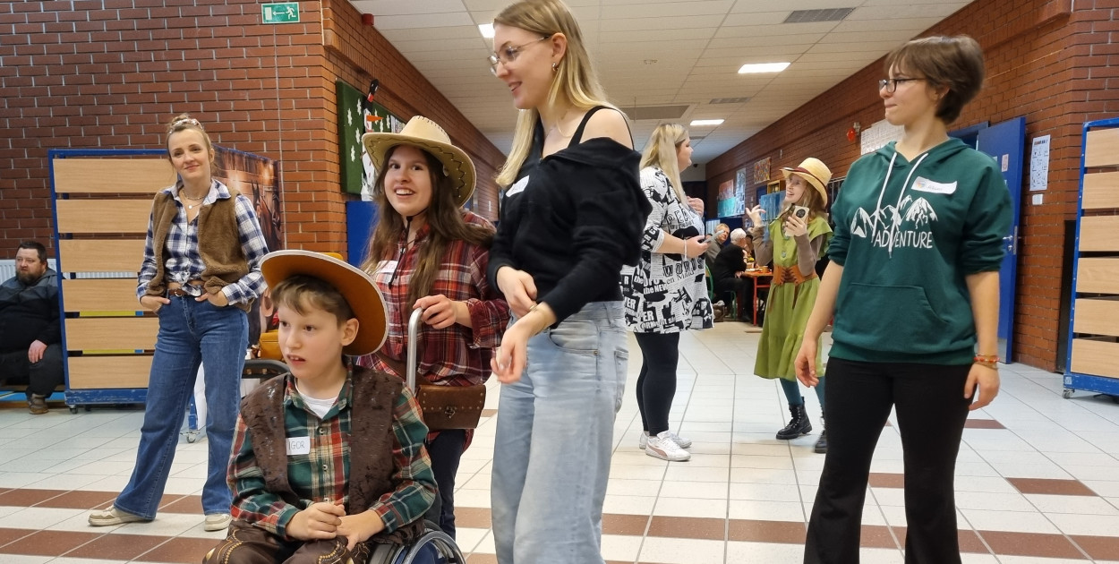 Zabawa karnawałowa Stowarzyszenia Dzieciom Niepełnosprawnym