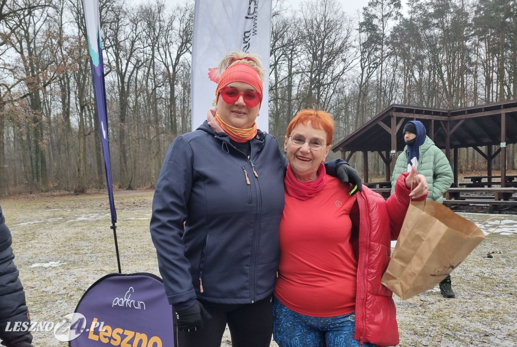 Parkrun Walentynkowy w Lesznie