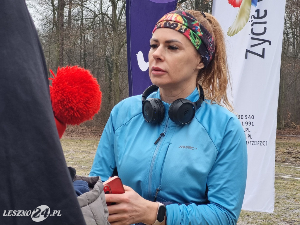 Parkrun Walentynkowy w Lesznie