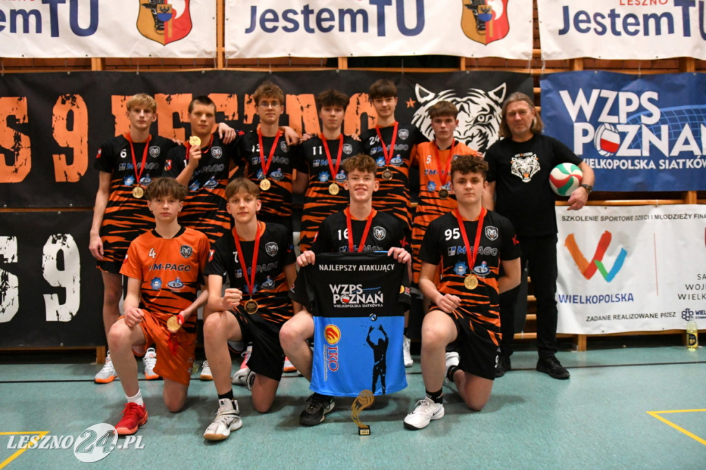 Mistrzostwa Wielkopolski Młodzików w piłce siatkowej w Lesznie