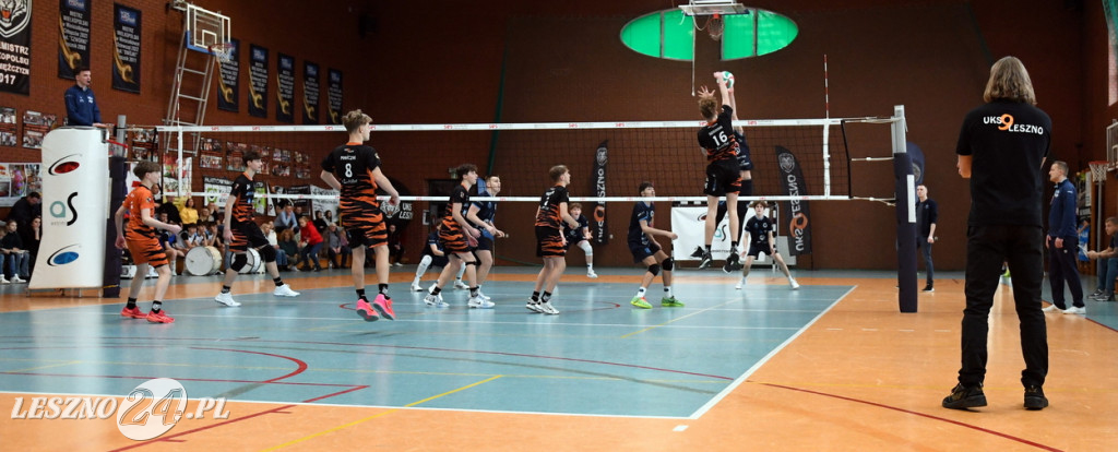 Mistrzostwa Wielkopolski Młodzików w piłce siatkowej w Lesznie