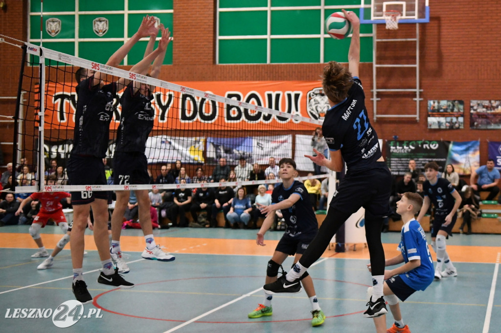 Mistrzostwa Wielkopolski Młodzików w piłce siatkowej w Lesznie