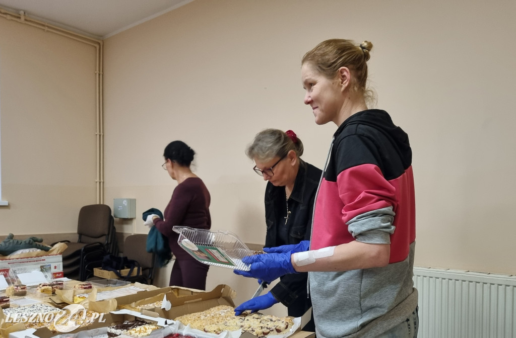 Kiermasz ciasta dla Iwony Giery z Lipna